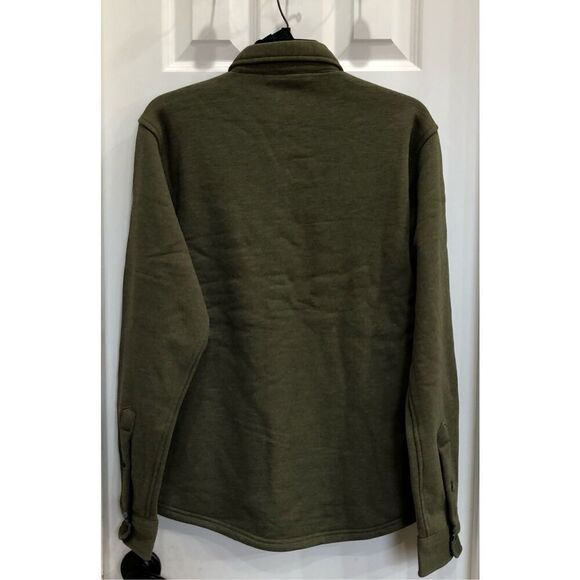 TAILOR VINTAGE 🎉HP🎉 NWT - M Sz S/Sherpa Fleece Shirt Jacket/Forest Night Heather - Picture 3 of 16